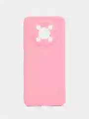 Розовый чехол для Huawei Nova Y90, силиконовый, цветной, матовый, с защитой камеры