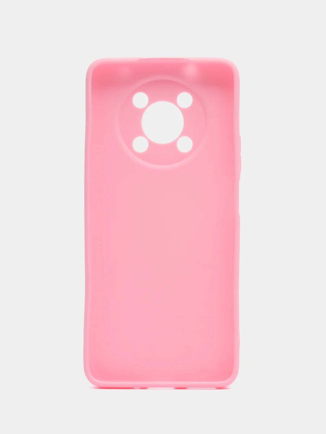 Розовый чехол для Huawei Nova Y90, силиконовый, цветной, матовый, с защитой камеры