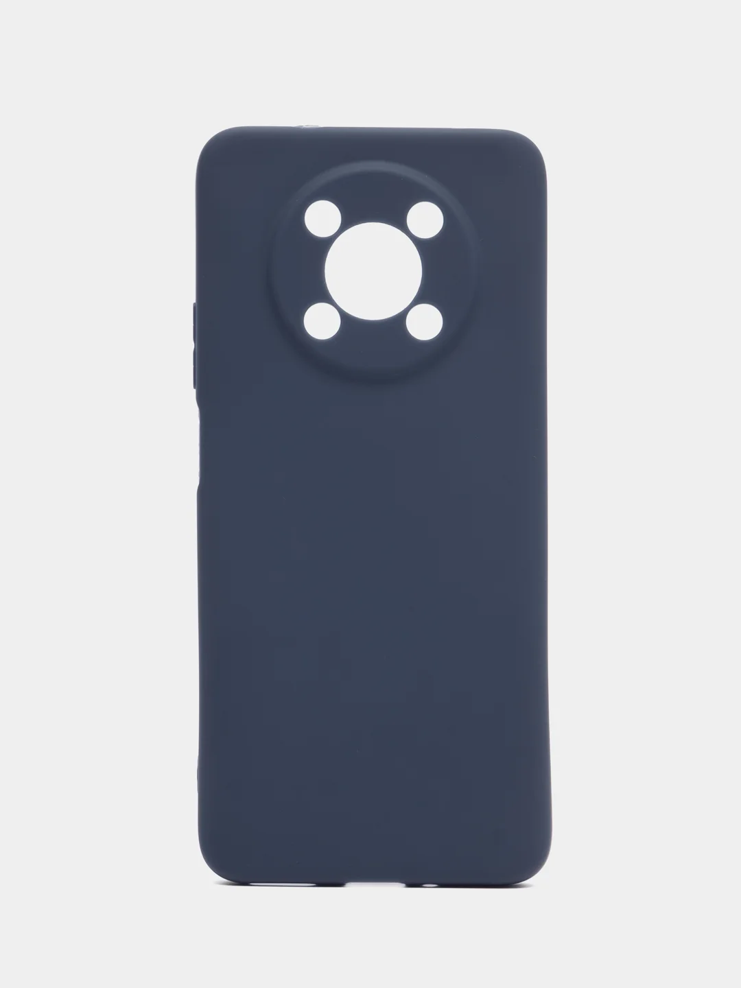 Синий чехол для Huawei Nova Y90, силиконовый, цветной, матовый, с защитой камеры