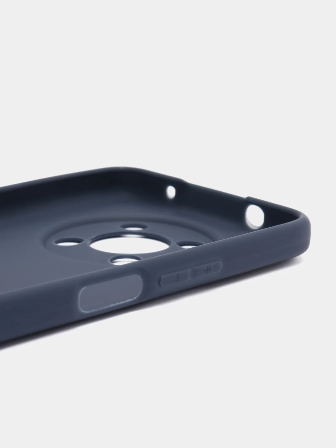 Синий чехол для Huawei Nova Y90, силиконовый, цветной, матовый, с защитой камеры