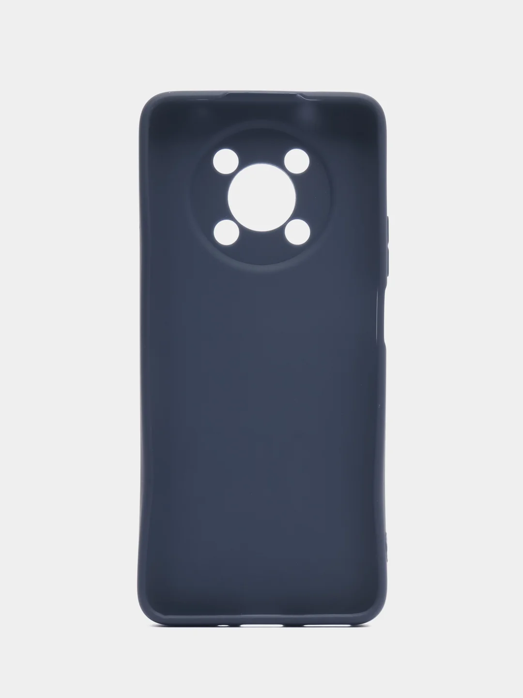 Синий чехол для Huawei Nova Y90, силиконовый, цветной, матовый, с защитой камеры