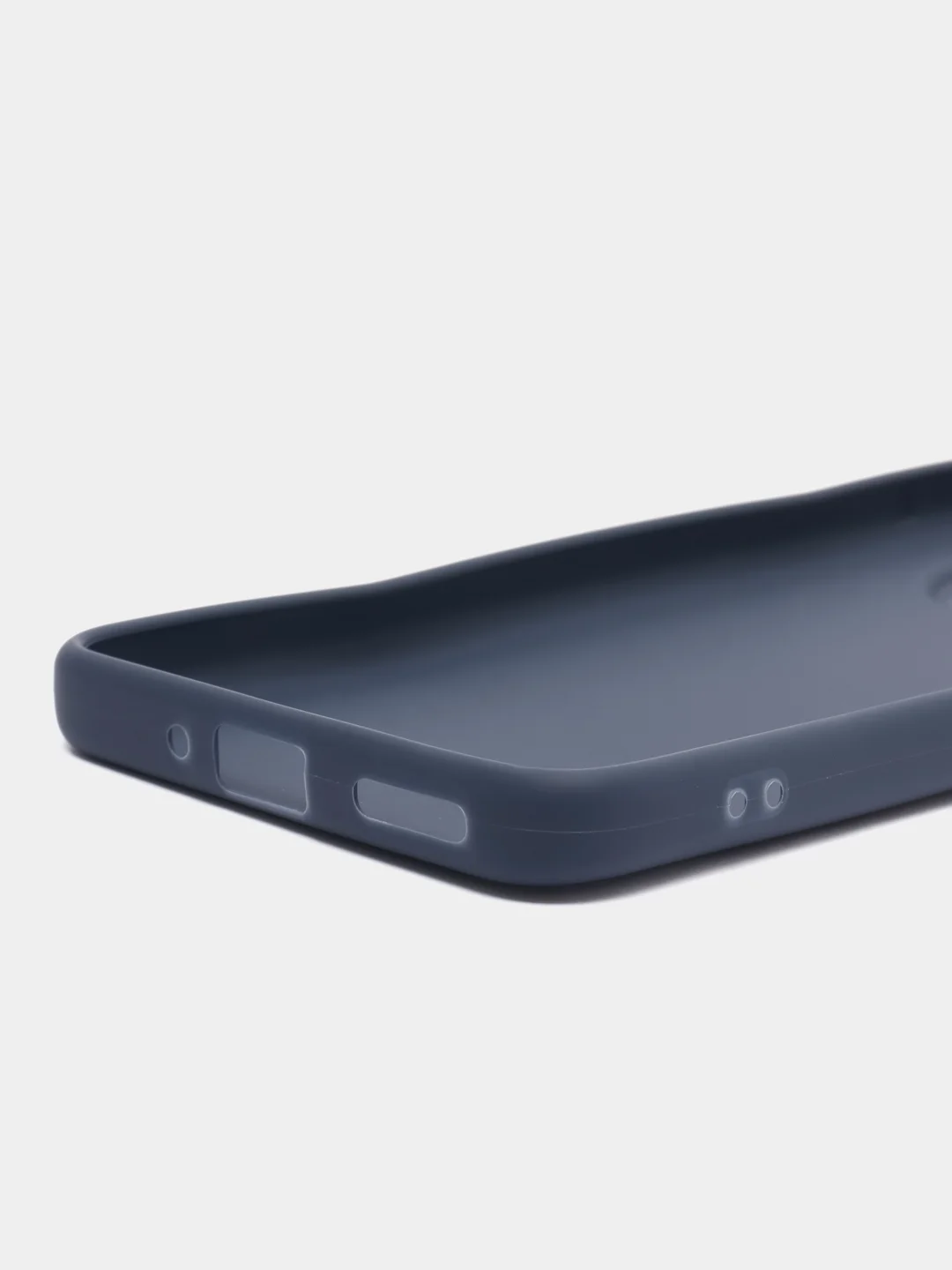 Синий чехол для Huawei Nova Y90, силиконовый, цветной, матовый, с защитой камеры