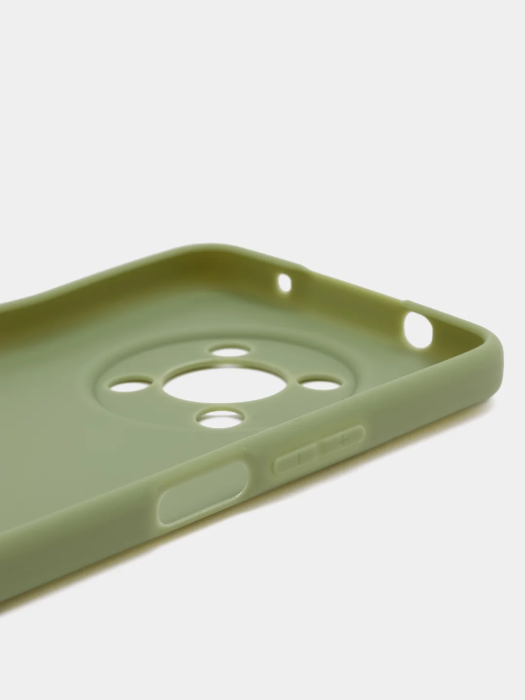 Оливковый чехол для Huawei Nova Y90, силиконовый, цветной, матовый, с защитой камеры