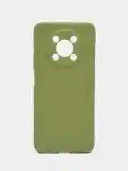 Оливковый чехол для Huawei Nova Y90, силиконовый, цветной, матовый, с защитой камеры