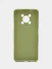 Оливковый чехол для Huawei Nova Y90, силиконовый, цветной, матовый, с защитой камеры