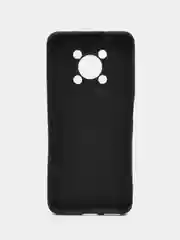 Черный чехол для Huawei Nova Y90, силиконовый, цветной, матовый, с защитой камеры