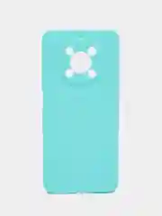 Бирюзовый чехол для Huawei Nova Y90, силиконовый, цветной, матовый, с защитой камеры