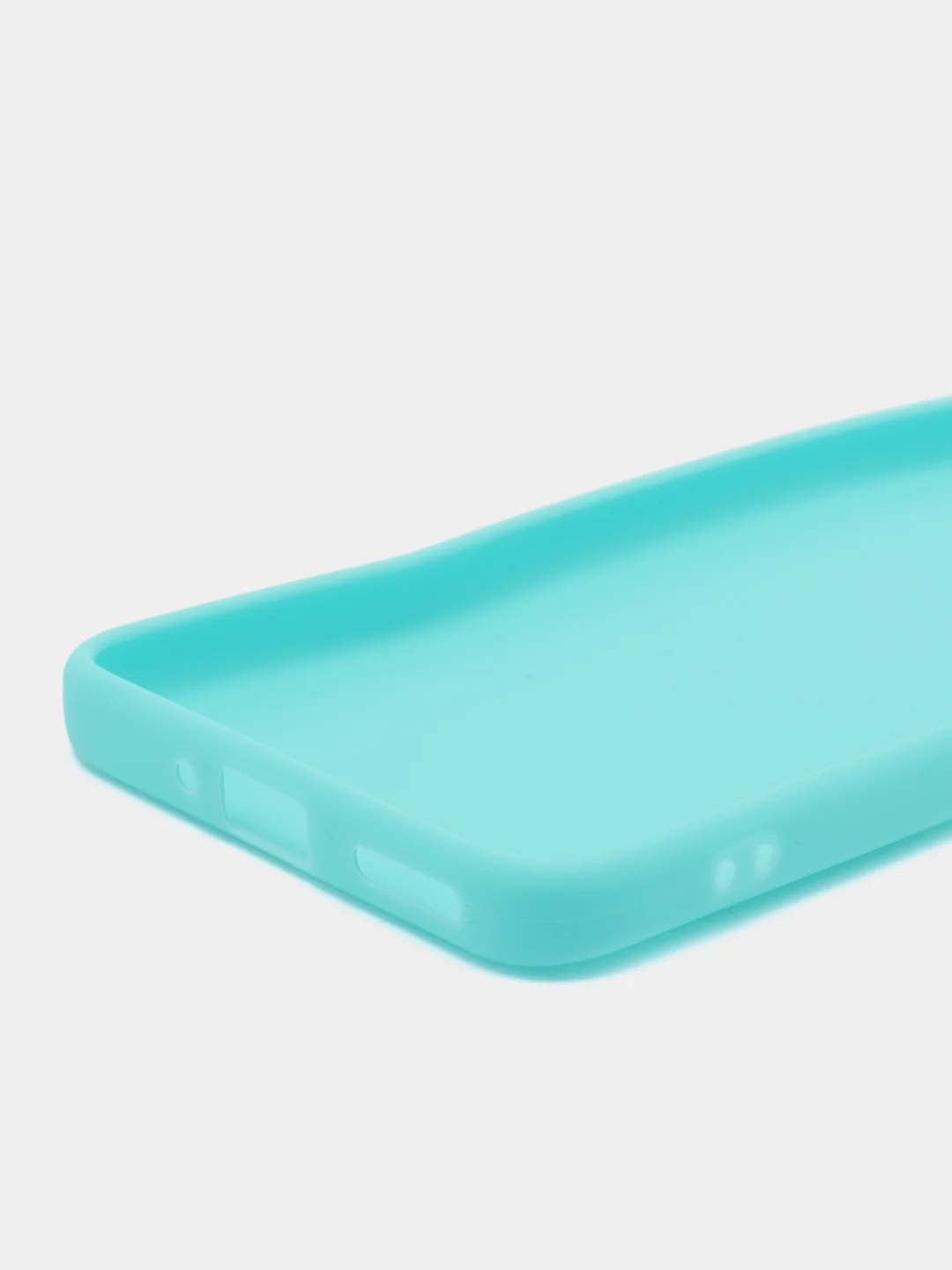 Бирюзовый чехол для Huawei Nova Y90, силиконовый, цветной, матовый, с защитой камеры