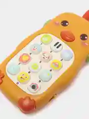 Горчичный детская развивающая игрушка мобильный, музыкальный телефон
