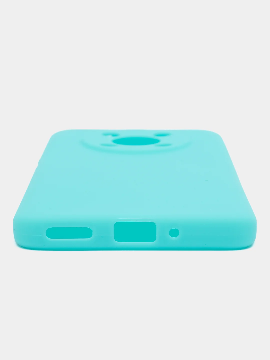 Бирюзовый чехол для Huawei Nova Y90, силиконовый, цветной, матовый, с защитой камеры