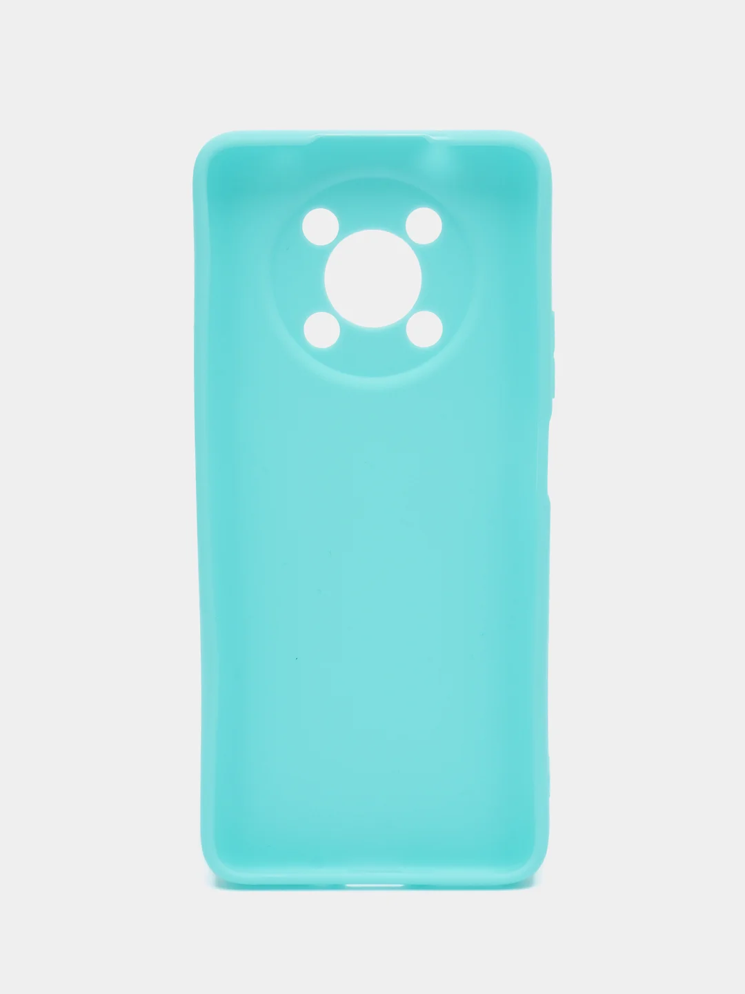 Бирюзовый чехол для Huawei Nova Y90, силиконовый, цветной, матовый, с защитой камеры