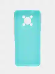 Бирюзовый чехол для Huawei Nova Y90, силиконовый, цветной, матовый, с защитой камеры