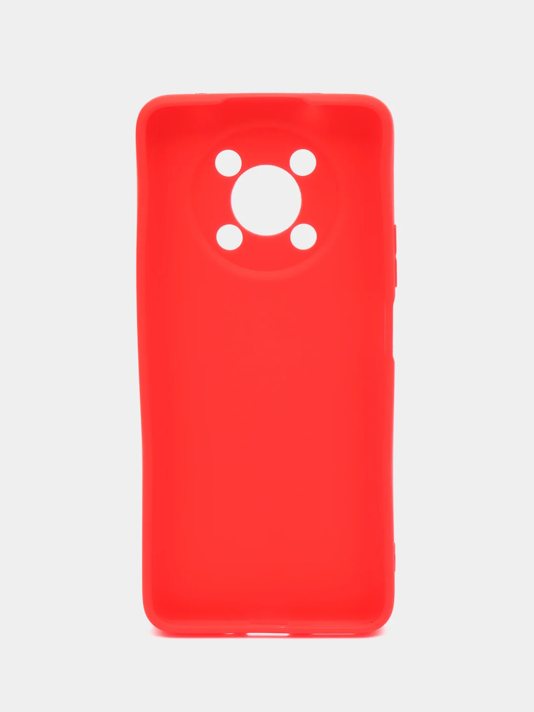 Красный чехол для Huawei Nova Y90, силиконовый, цветной, матовый, с защитой камеры