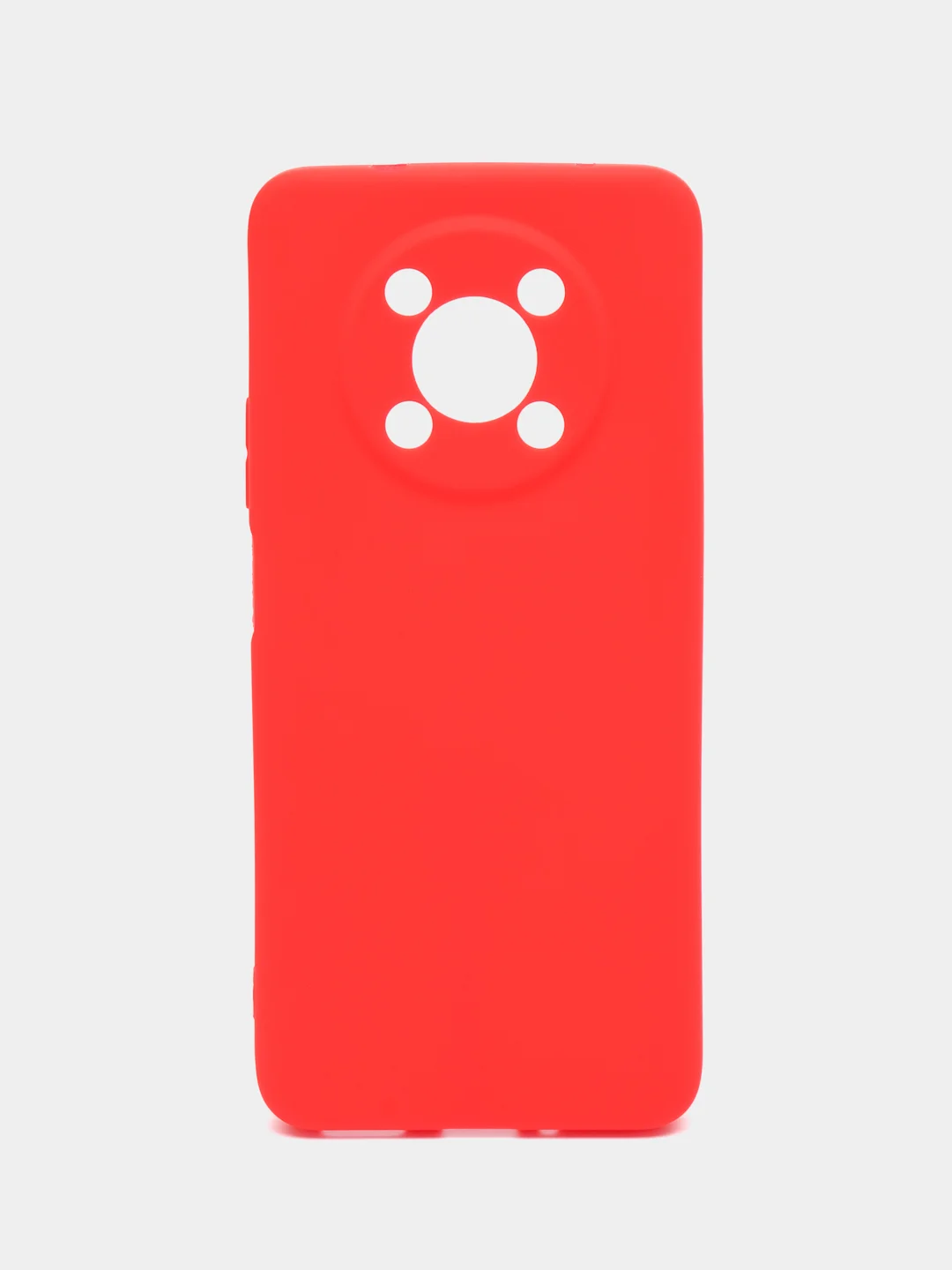 Красный чехол для Huawei Nova Y90, силиконовый, цветной, матовый, с защитой камеры