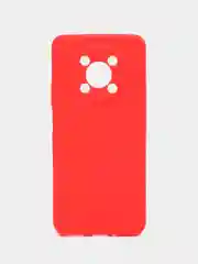 Красный чехол для Huawei Nova Y90, силиконовый, цветной, матовый, с защитой камеры