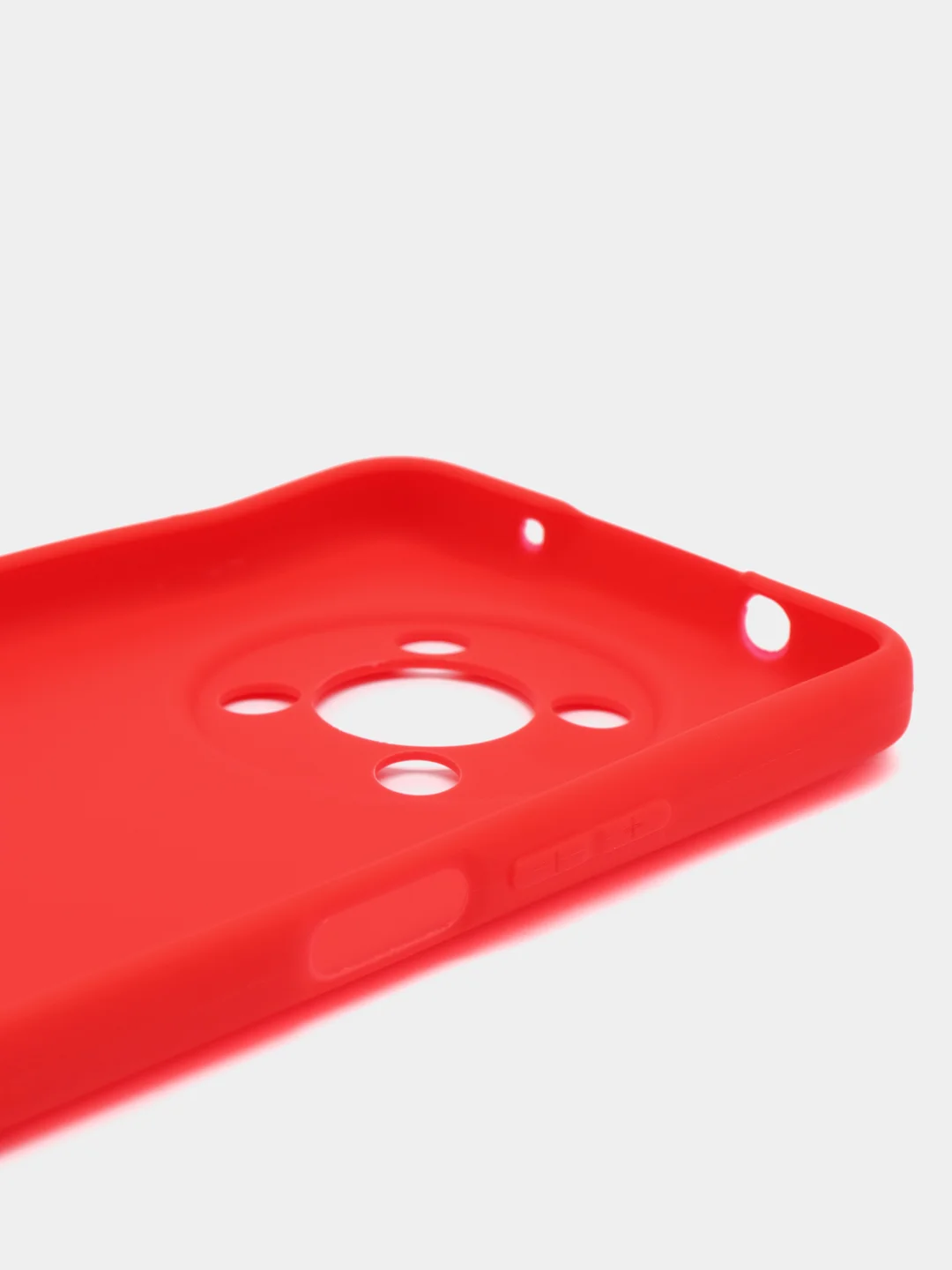 Красный чехол для Huawei Nova Y90, силиконовый, цветной, матовый, с защитой камеры