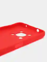 Красный чехол для Huawei Nova Y90, силиконовый, цветной, матовый, с защитой камеры