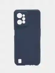 Синий чехол для Realme C31 силиконовый, с защитой камеры