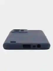 Синий чехол для Realme C31 силиконовый, с защитой камеры