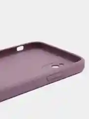 Аметистовый чехол для iPhone 11, силиконовый, со стеклянной панелью