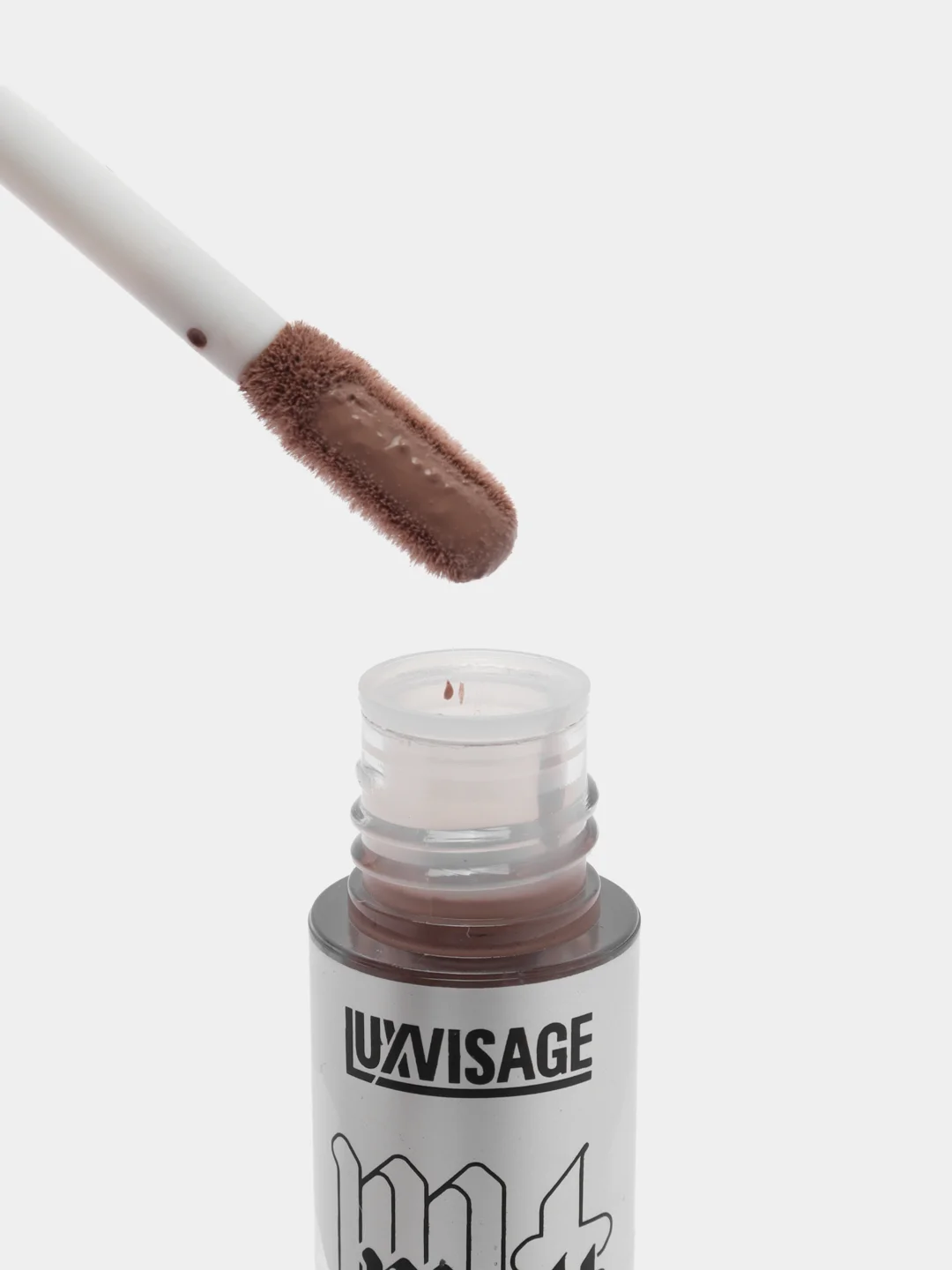 Бежевый меланж жидкие матовые тени для век Luxvisage (Люксвизаж) Matt tint 12H, тон 104 Cool taupe
