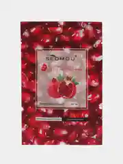 Багровый тканевая маска для лица