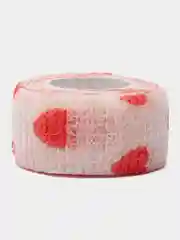 Розовый эластичный бинт