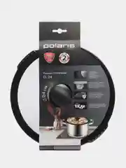Крышка стеклянная Polaris CL24, 24 см Черный