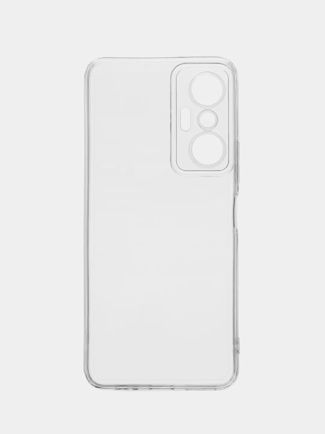 Прозрачный силиконовый чехол BROSCORP для Infinix Hot 20S, с защитой камер и от прилипания