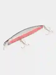 Серебряный рыболовный воблер "Минноу" (Minnow), 12 см, 23 г, 5 цветов