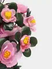 Розовый искусственные цветы камелии,  пионы, большой букет