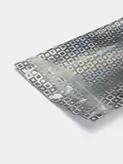 Серебряный упаковочные Zip-lock пакеты, с защелкой и подвесом