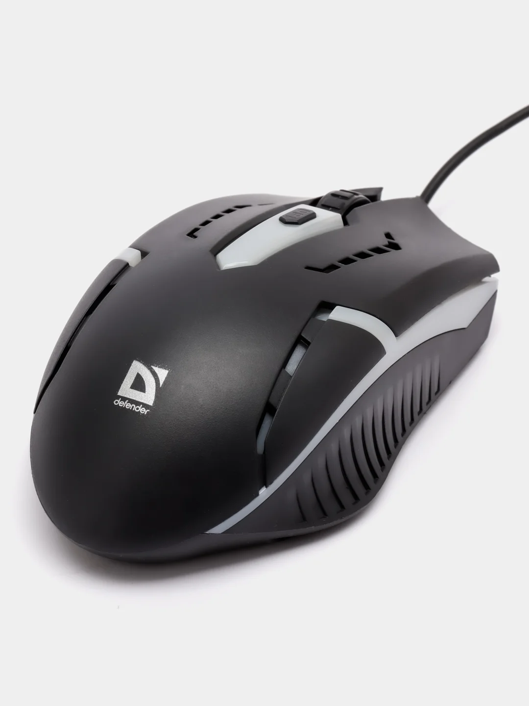 Игровая мышь с подсветкой Defender Hit MB-601 4 кнопки, 1200 dpi