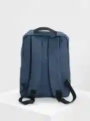 Синий рюкзак для ноутбука 15.6" с USB, водонепроницаемый, для учебы и документов, универсальный
