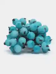 Голубой ягодки на ветке, сахарные, 40 ягод