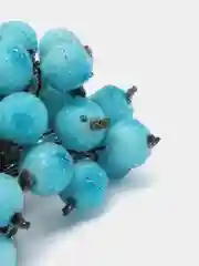 Голубой ягодки на ветке, сахарные, 40 ягод