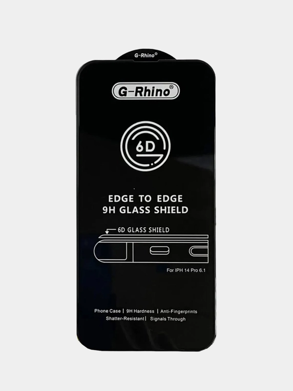 Защитное стекло G-Rhino для iPhone XR / 11 / 12 / 13 / 14 Pro / Pro Max / Plus / Xs
