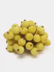 Желтый ягодки на ветке, сахарные, 40 ягод