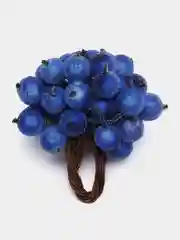Синий ягодки на ветке, сахарные, 40 ягод