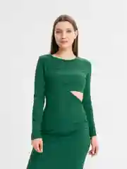 Зеленый спортивное платье