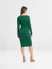 Зеленый спортивное платье