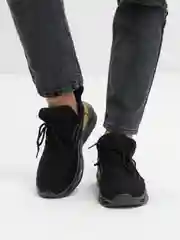Черный кроссовки мужские черные, белые