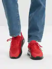 Красный кроссовки мужские, спортивные