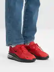 Красный кроссовки мужские, спортивные