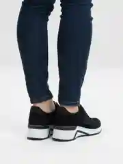 Черный туфли женские Rieker, демисезонные