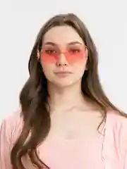 Конфетный солнцезащитные очки, прозрачные