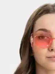 Конфетный солнцезащитные очки, прозрачные