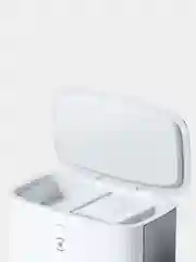 Белый робот-пылесос Ecovacs Deebot T10+, со станцией выгрузки мусора