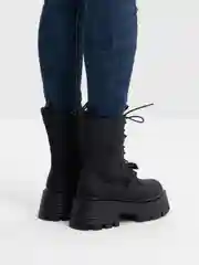 Угольный ботинки женские весенние, осенние