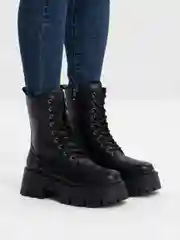 Черный ботинки женские весенние, осенние